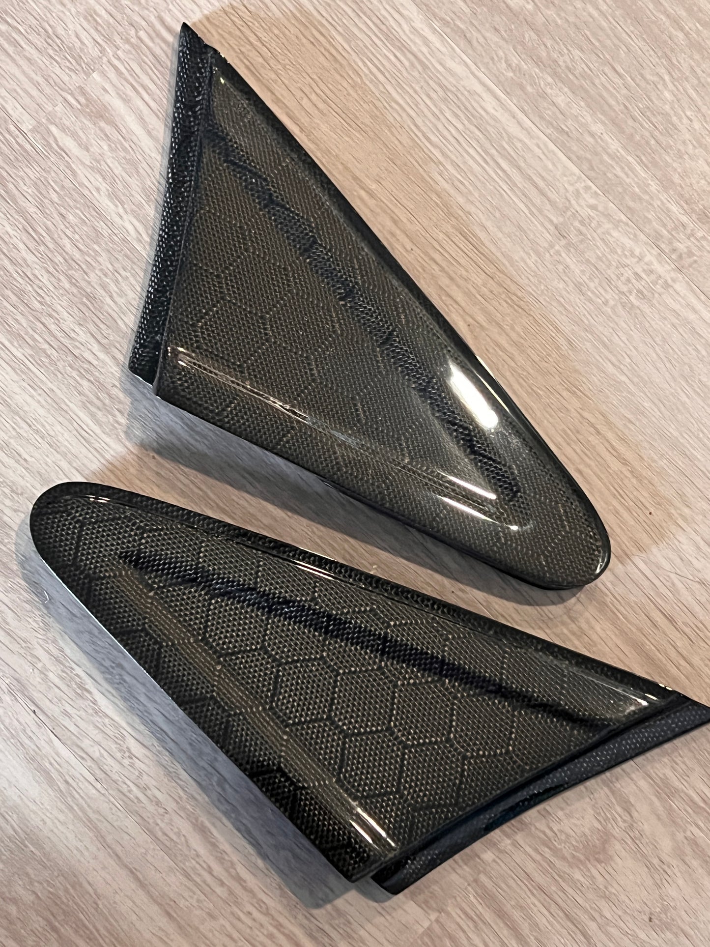 2012-2015 Civic SI coupe/ Sedan (Pre-facelift) Carbon Fiber Exterior Corner Trim