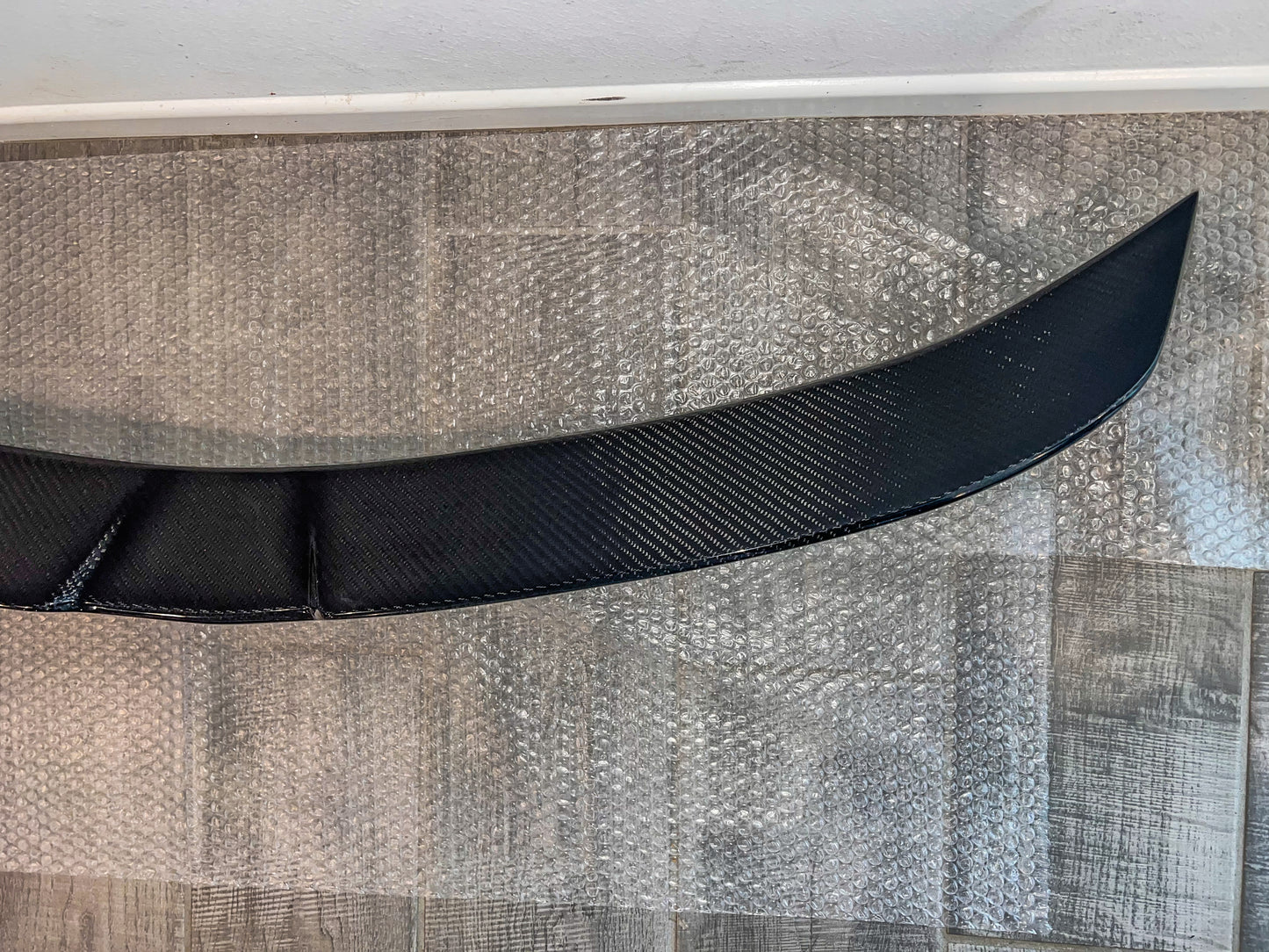 2009-2014 acura TL carbon fiber trunk spoiler.