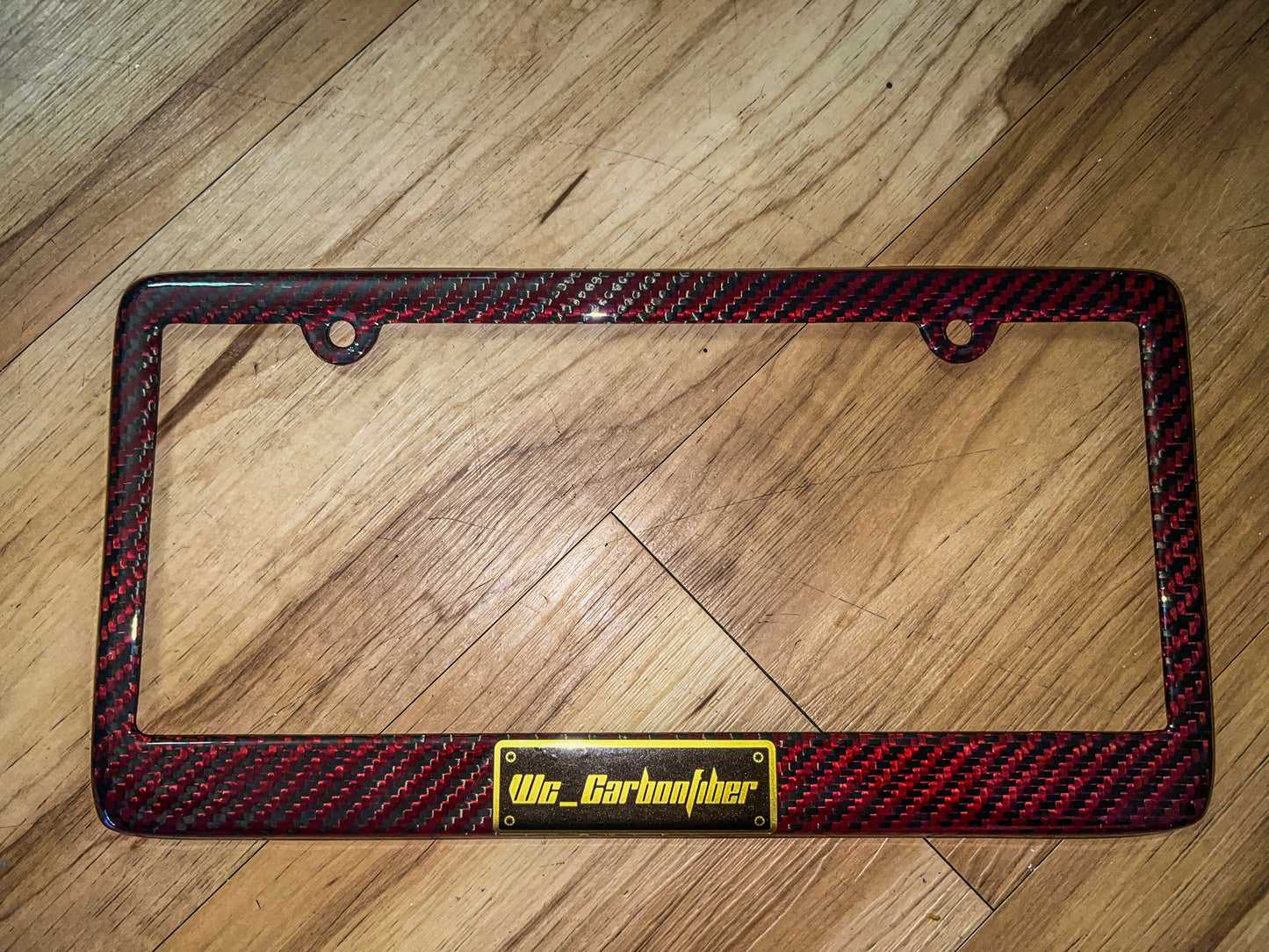 Carbon Fiber License Plate Covers