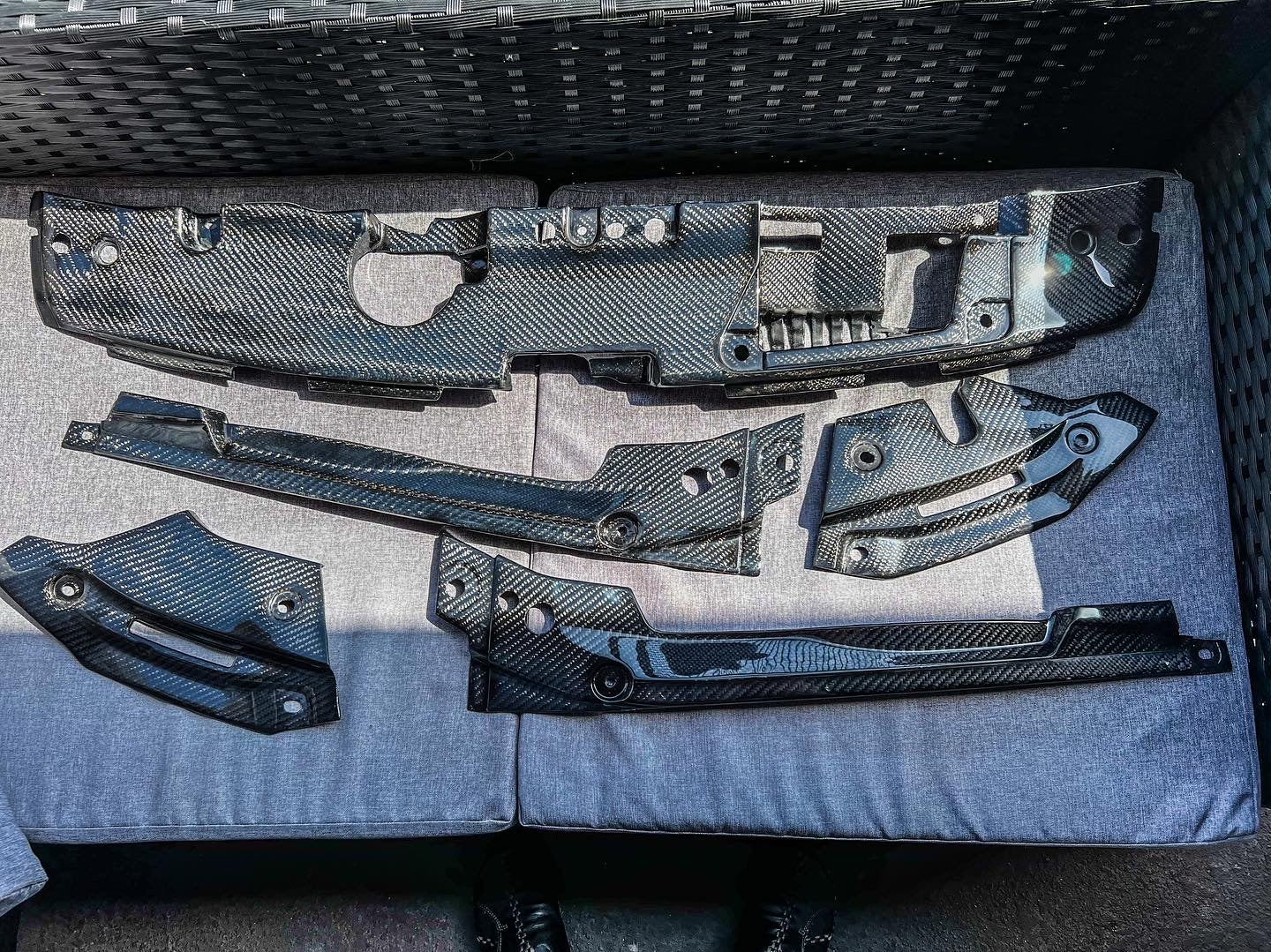 2018-2022 Honda Accord Carbon Fiber Engine bay