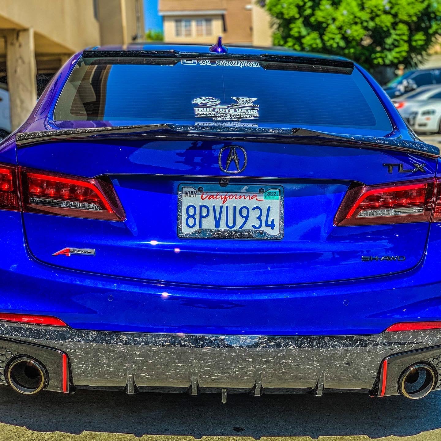 2015-2020 TLX M style Trunk Spoiler