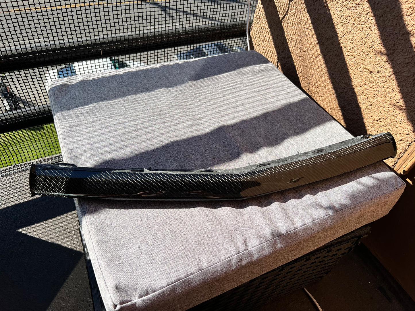 2017-2020 TLX Aspec Carbon Fiber Lower Middle Bumper Lip