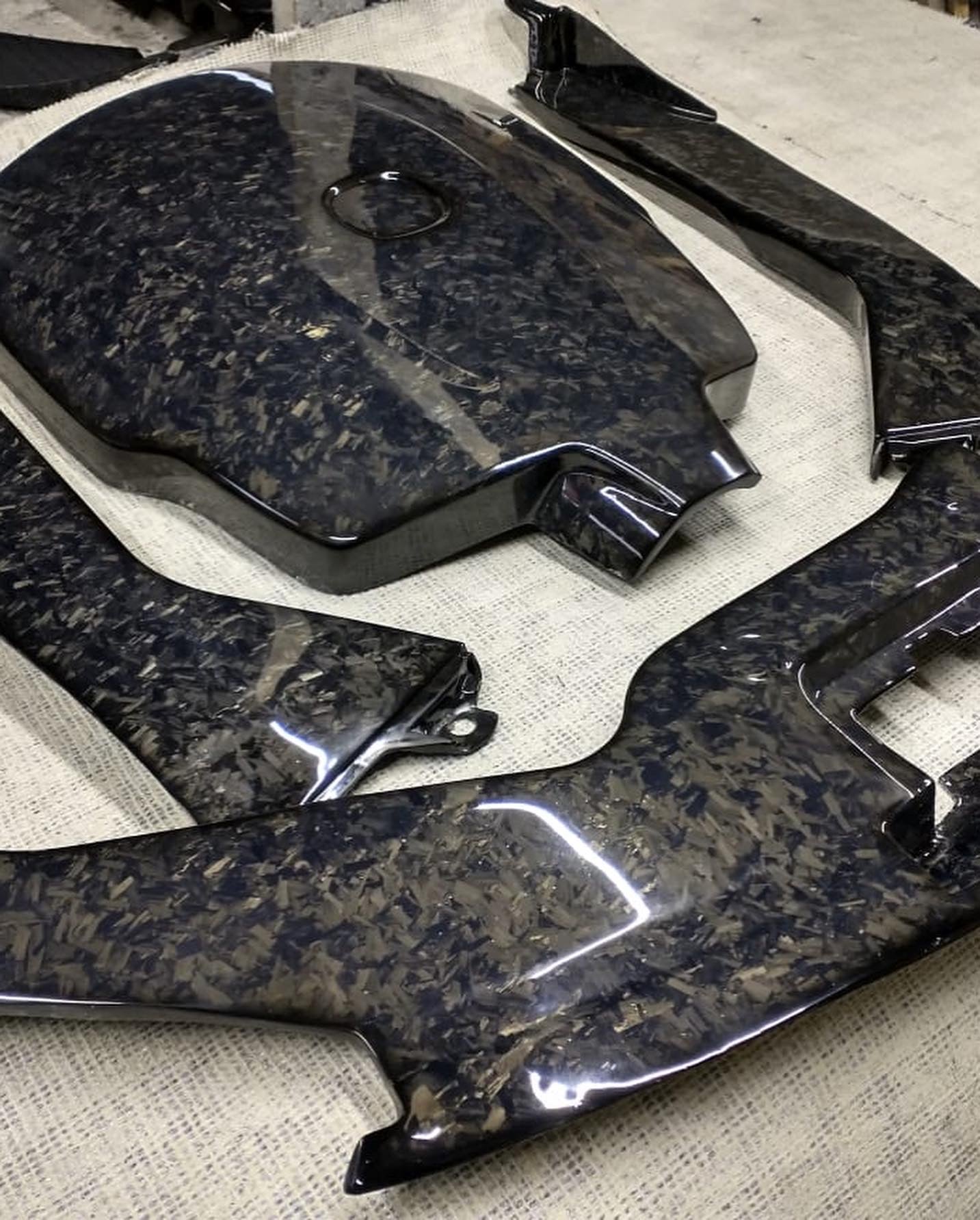 2017-2020 TLX A-Spec Engine bay covers.(6cyl)