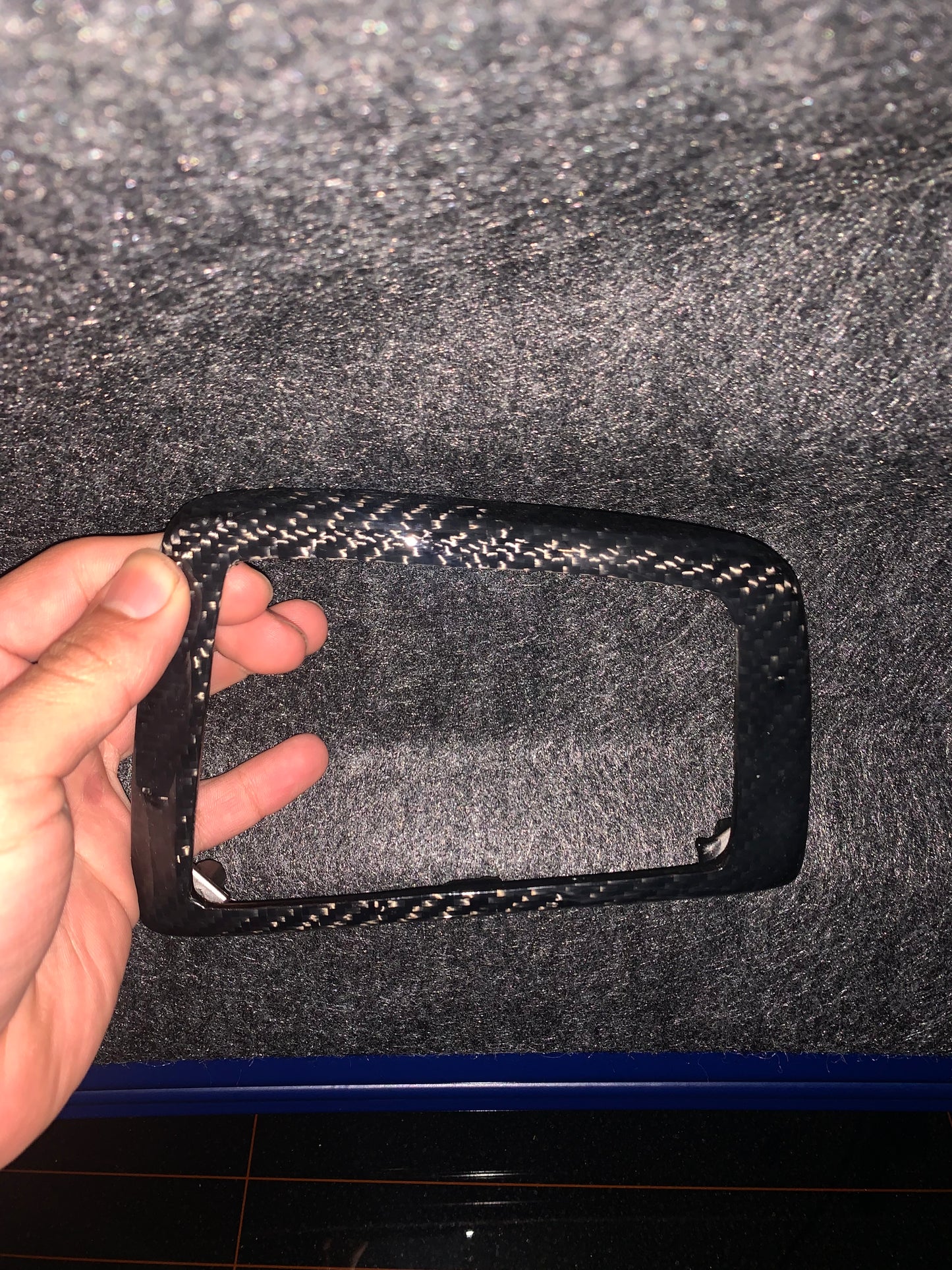 2012-2015 Civic Si Carbon Fiber Shift Boot Bezel