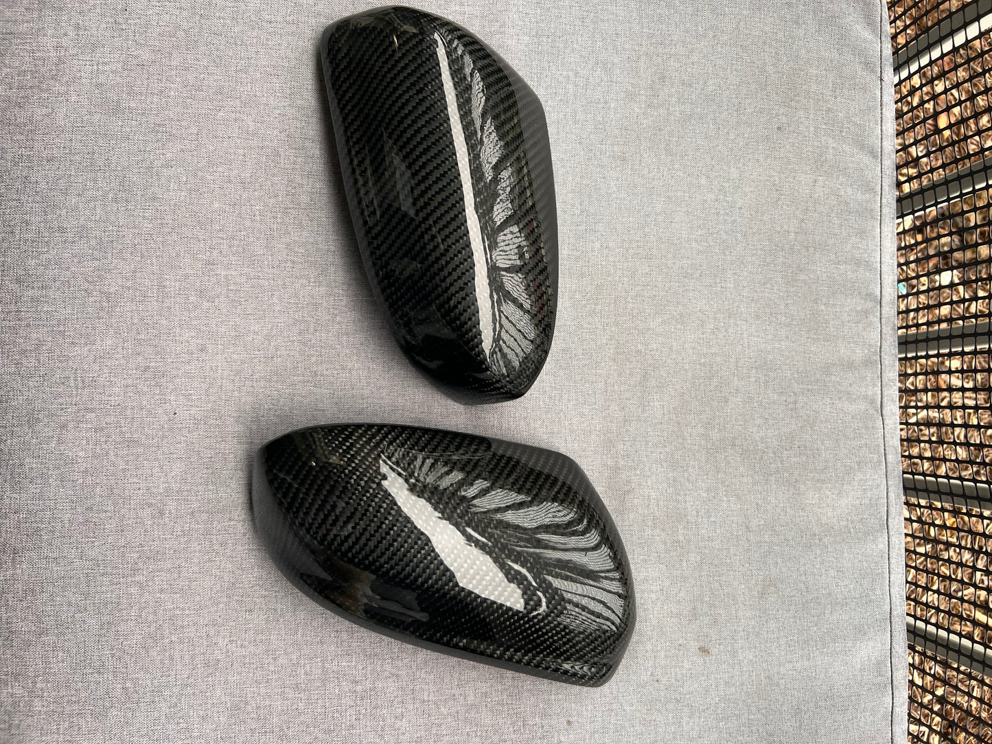 2012-2015 Civic OEM Style Carbon Fiber Mirror Caps