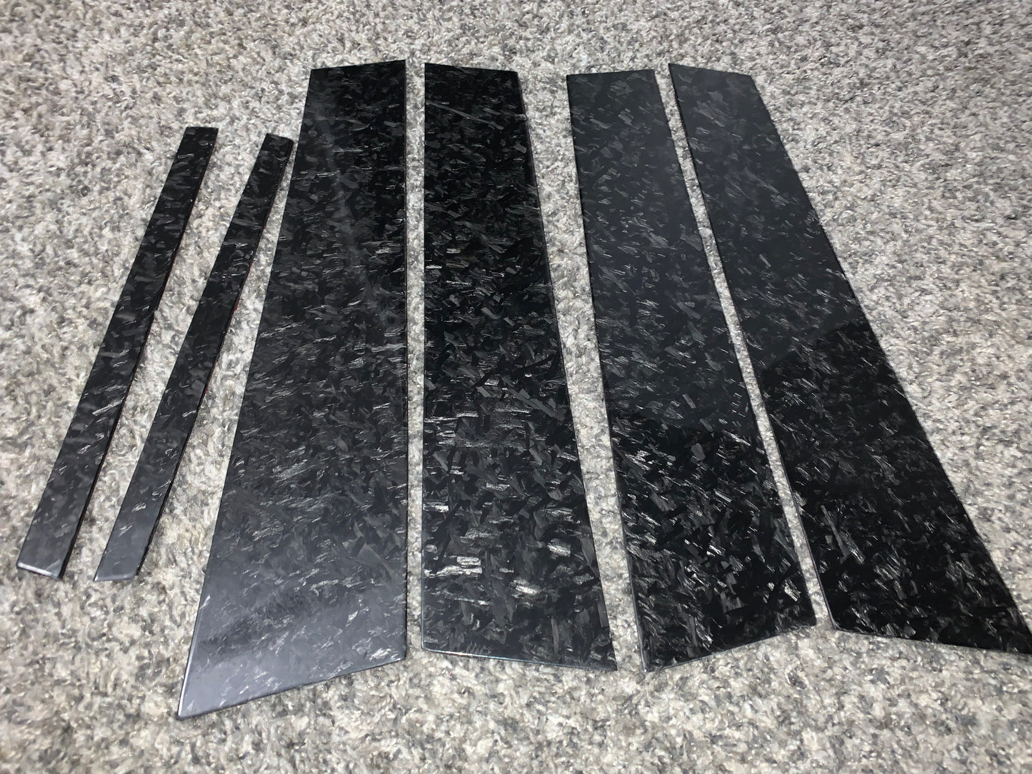 2015-2020 TLX Carbon Fiber Door Pillars Acura