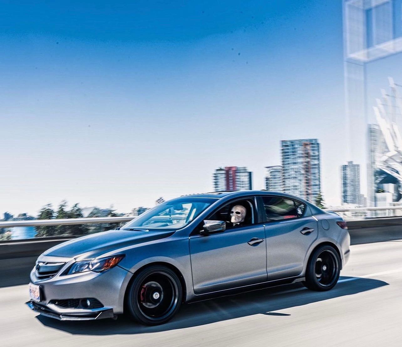 2019-2021 ILX Mstyle Carbon fiber mirror caps
