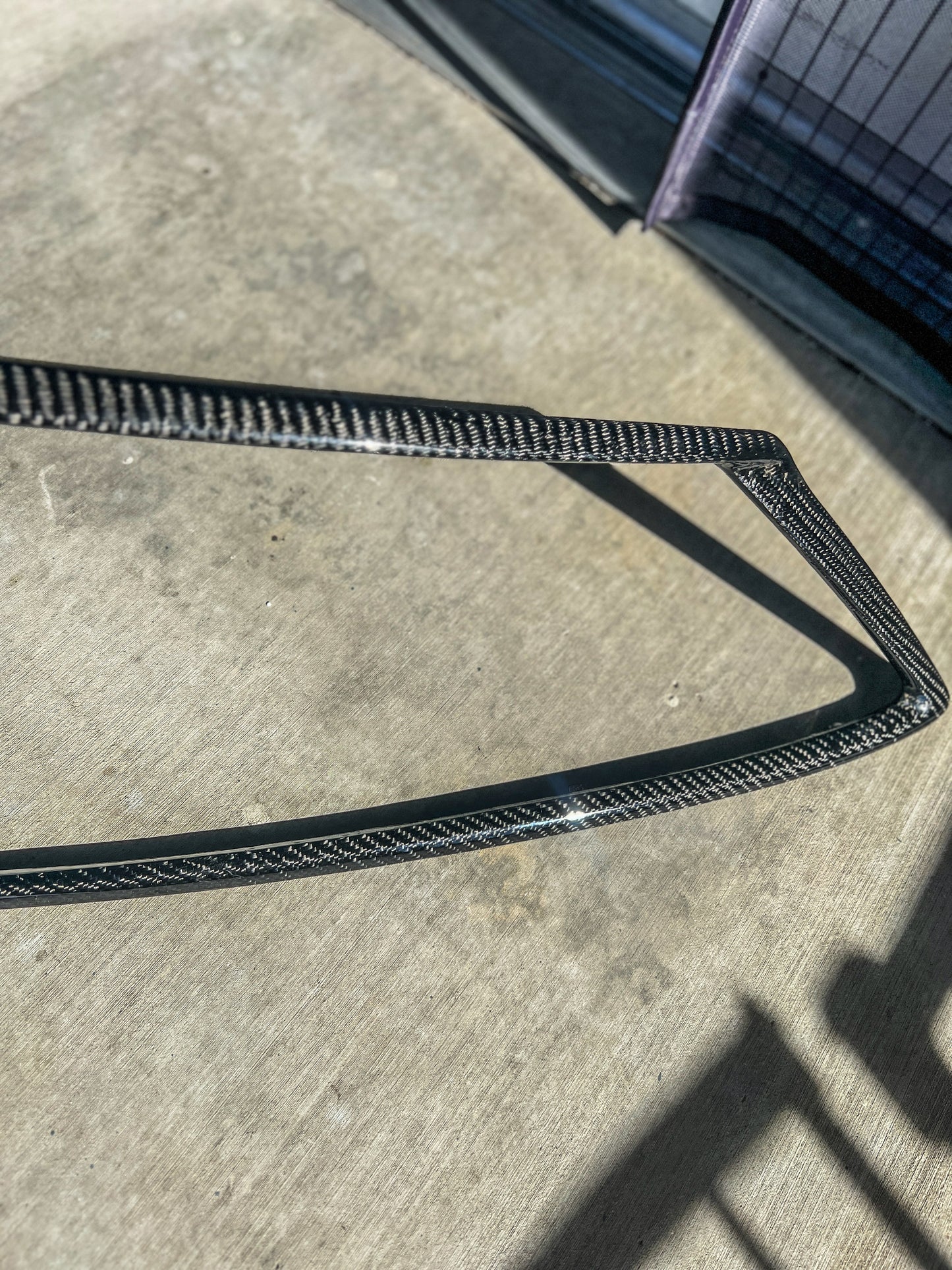 2021+ TLX carbon fiber front grill molding