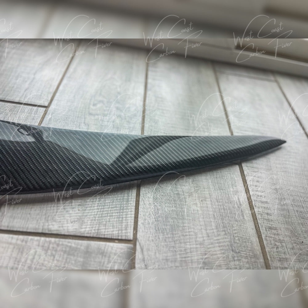 2018-2024 toyota camry Carbon fiber Hood lip – Wc_Carbonfiber