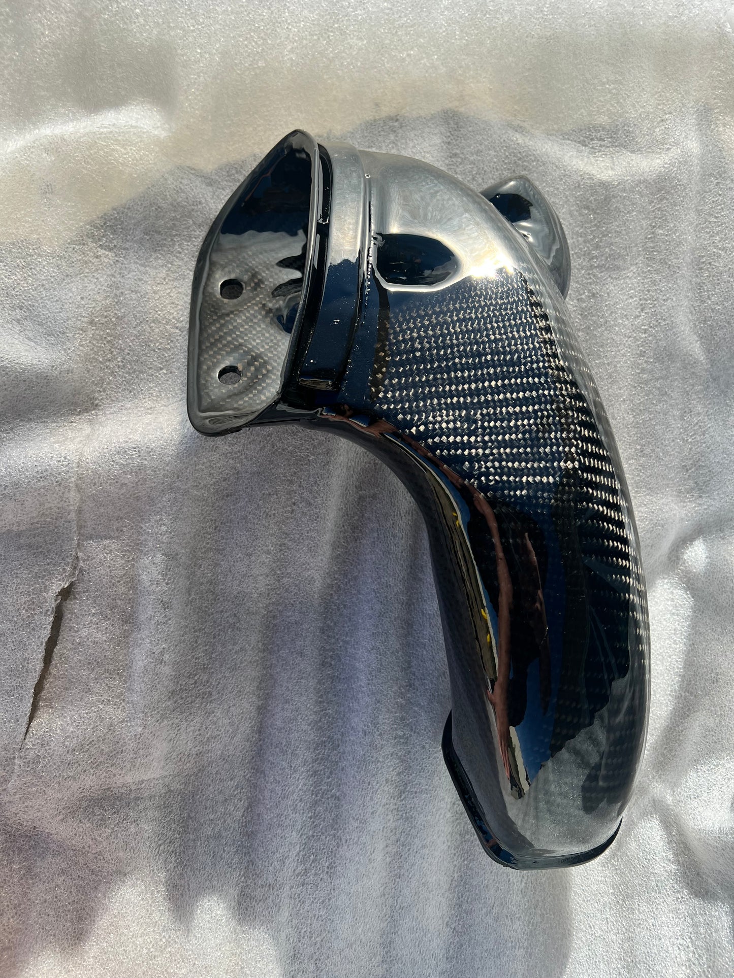 Acura TLX Carbon fiber intake tube.
