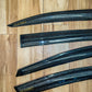 2008-2012 honda accord carbon fiber window visors