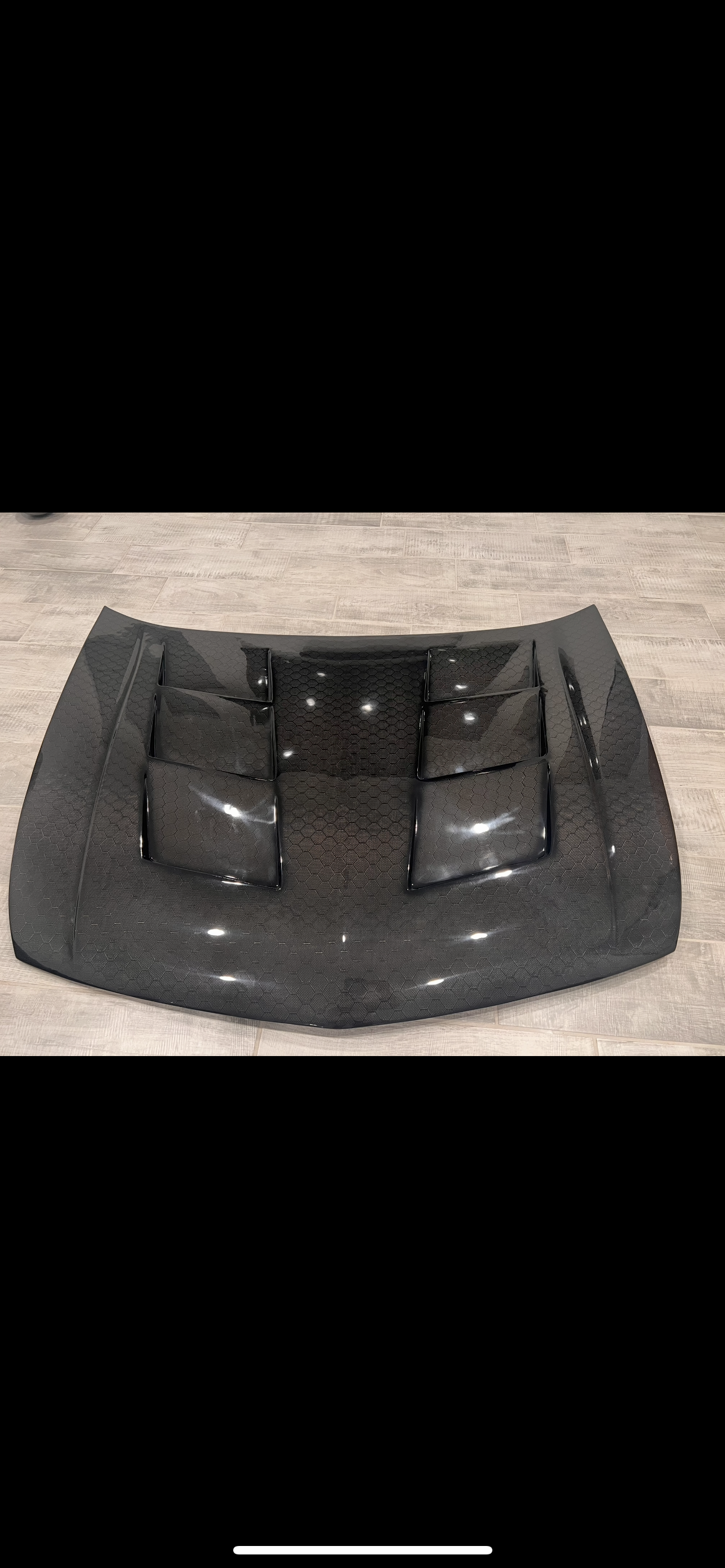 2009-2014 carbon fiber vented hood