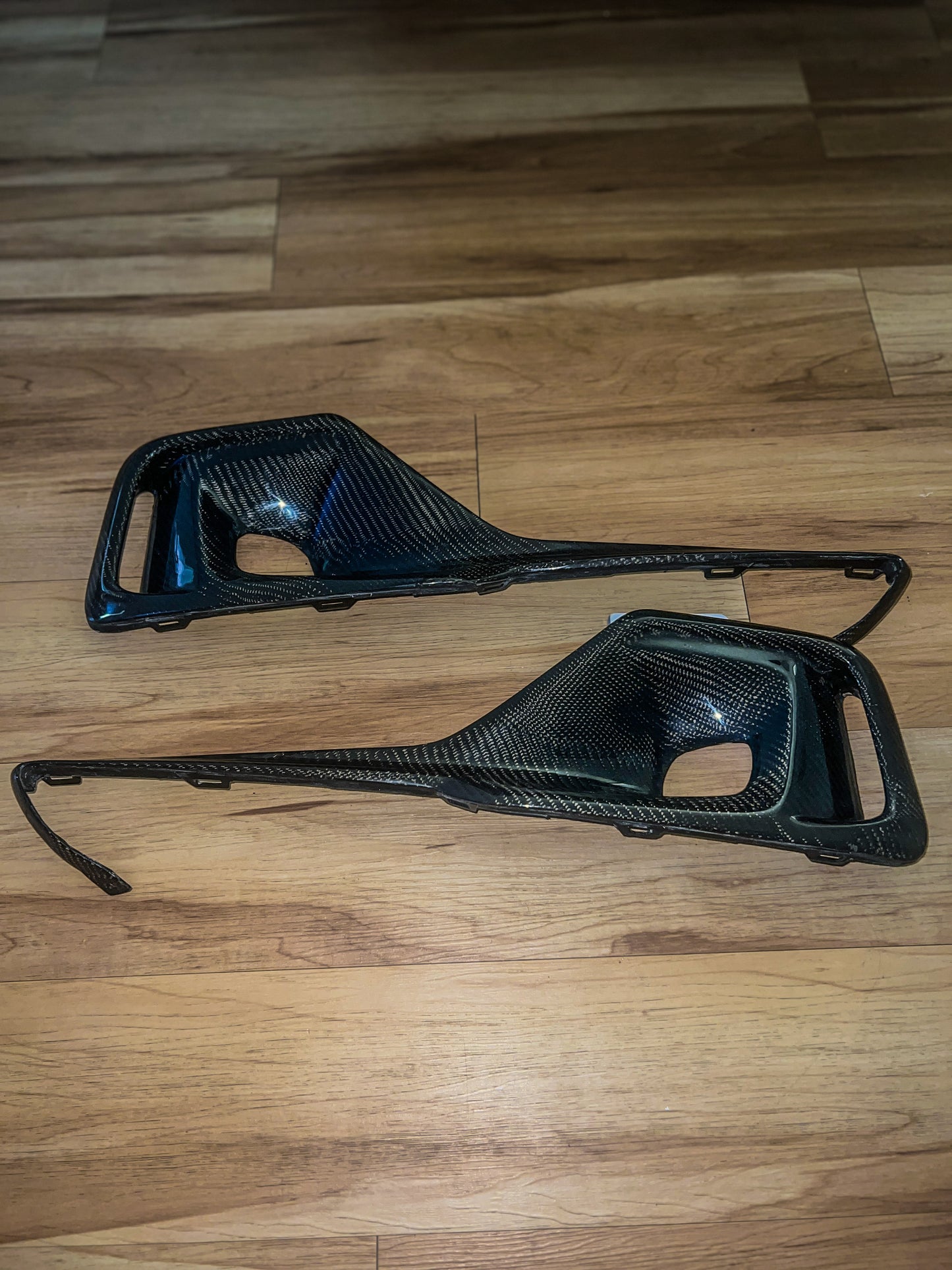 2021-2022 Honda accord fog light bezel in carbon fiber