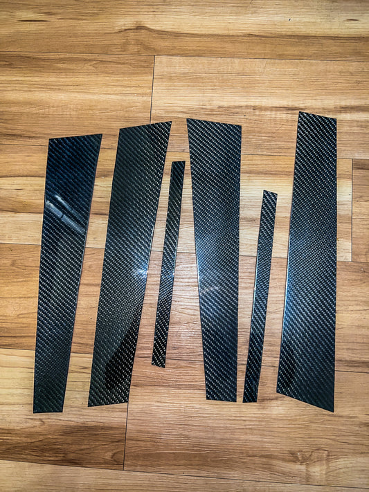 2004-2008 TL  carbon fiber door pillars
