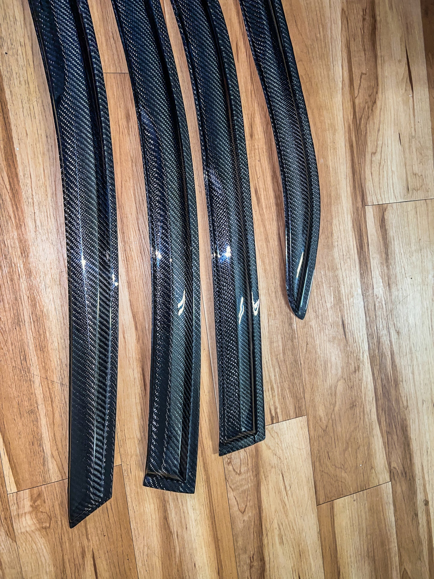 2018-2021 toyota camry carbon fiber window visors