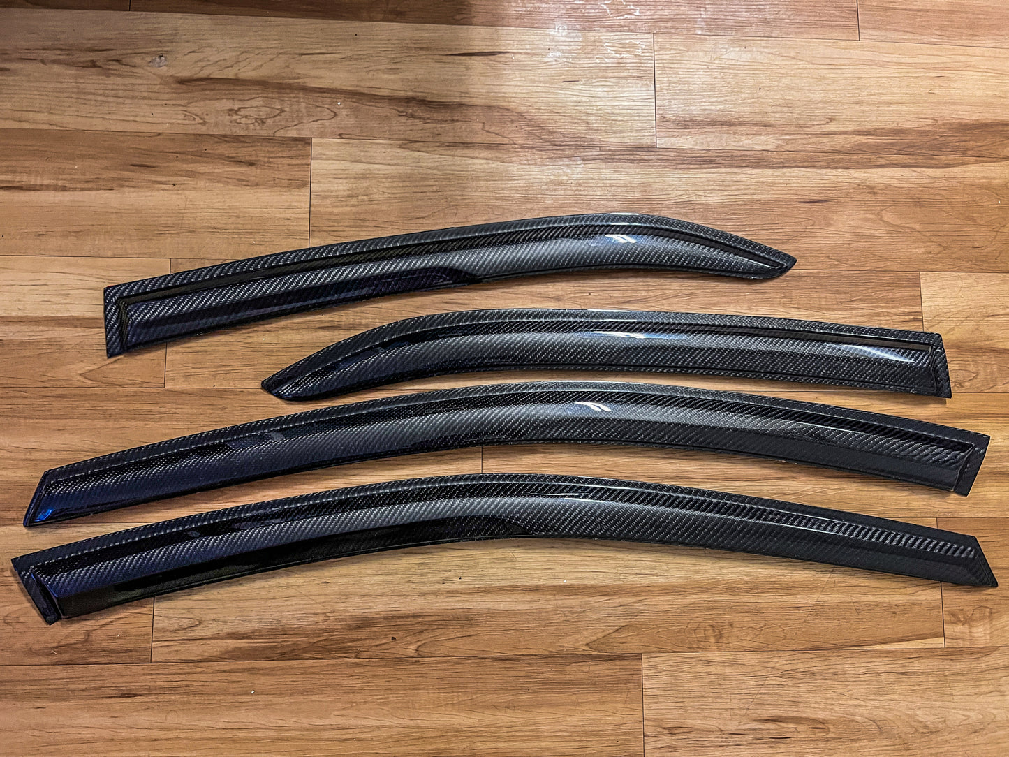 2018-2021 toyota camry carbon fiber window visors