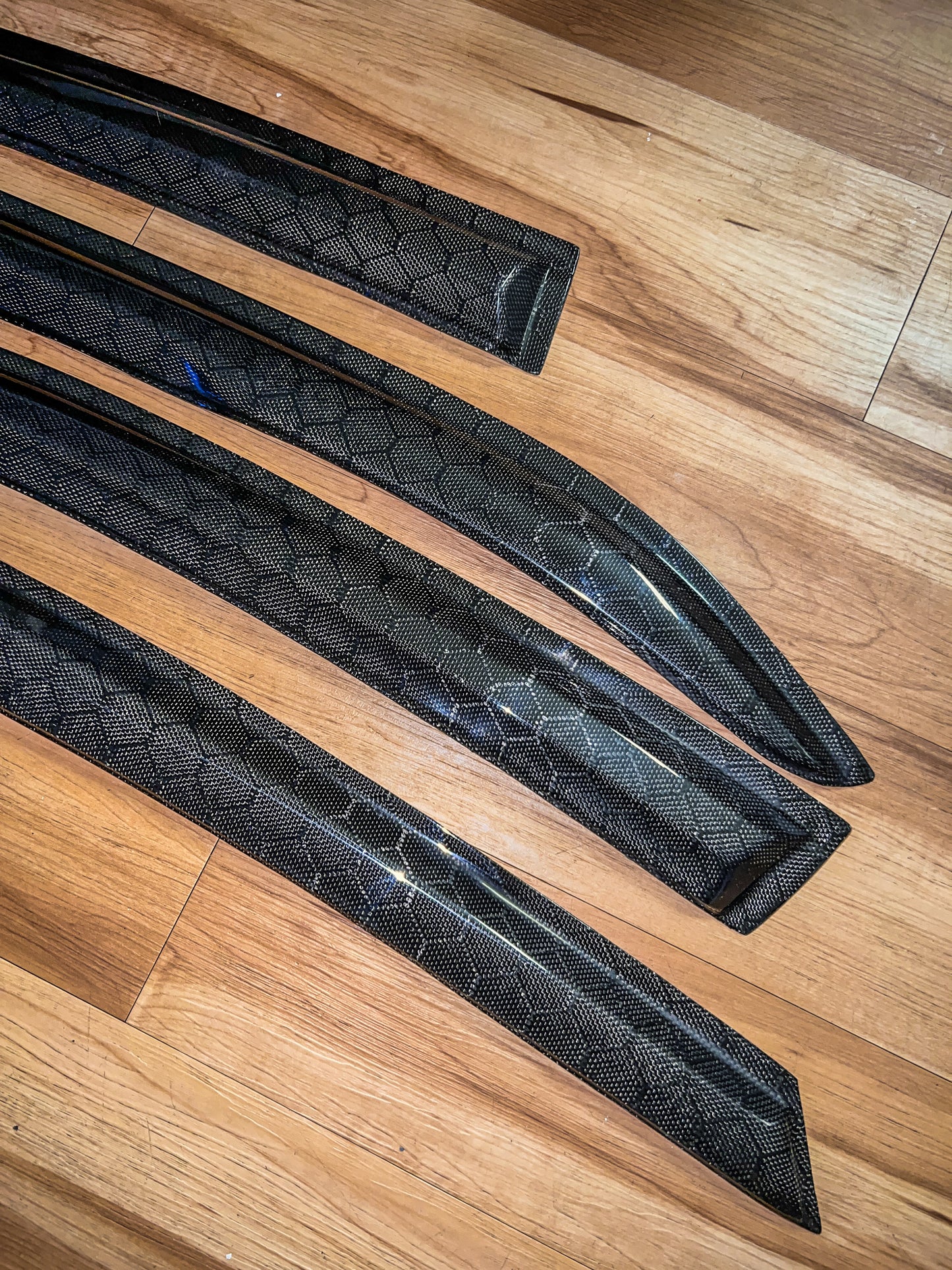 2018-2021 toyota camry carbon fiber window visors