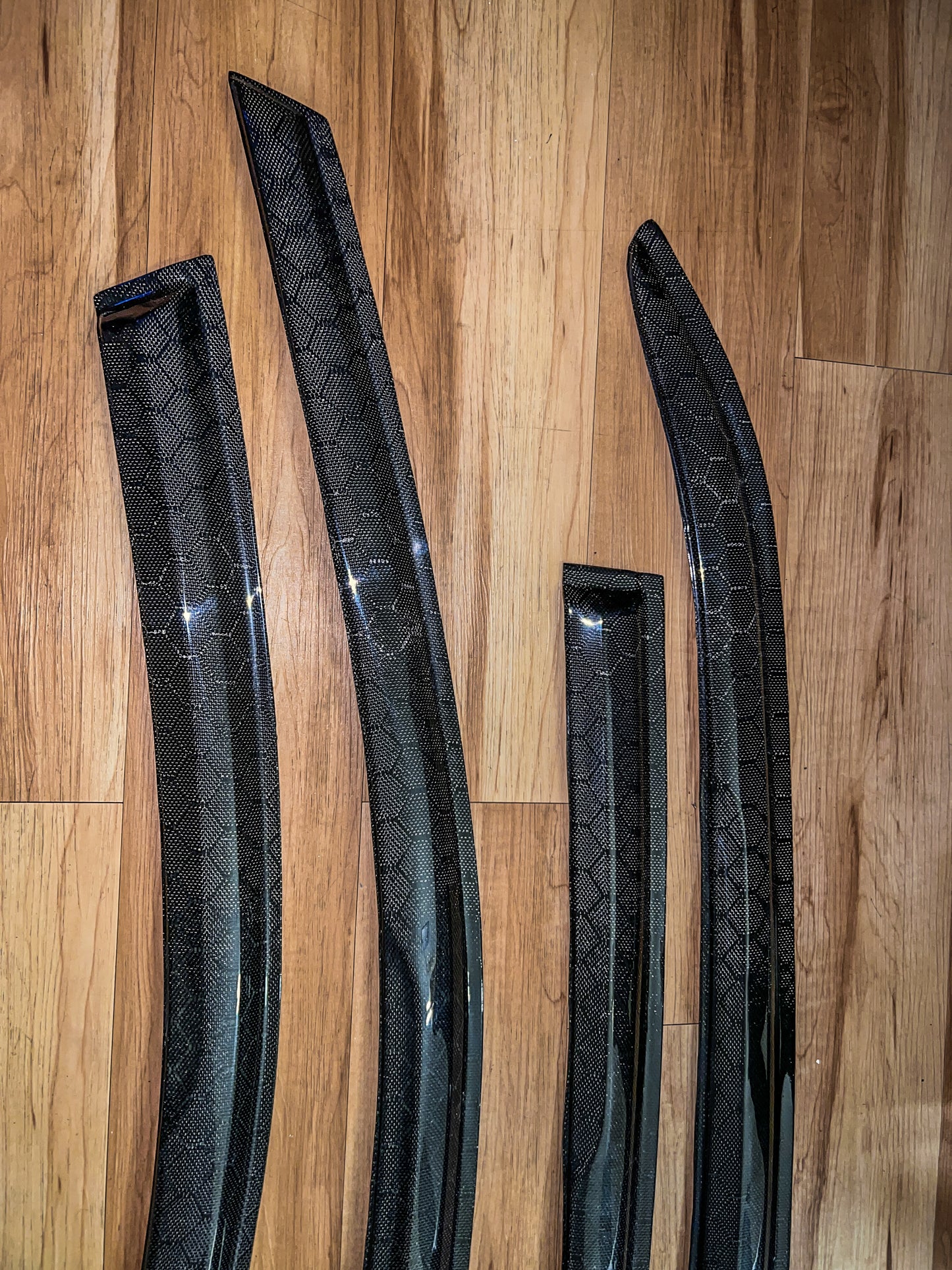 2018-2021 toyota camry carbon fiber window visors