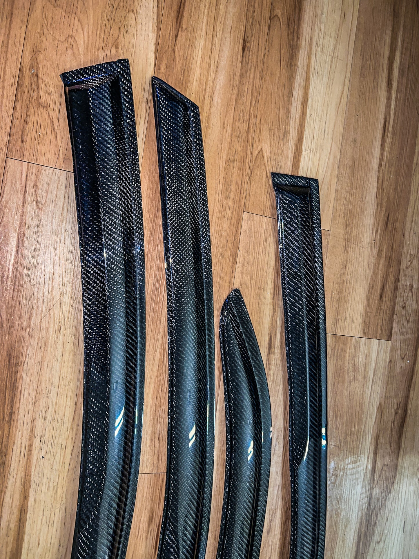 2018-2021 toyota camry carbon fiber window visors