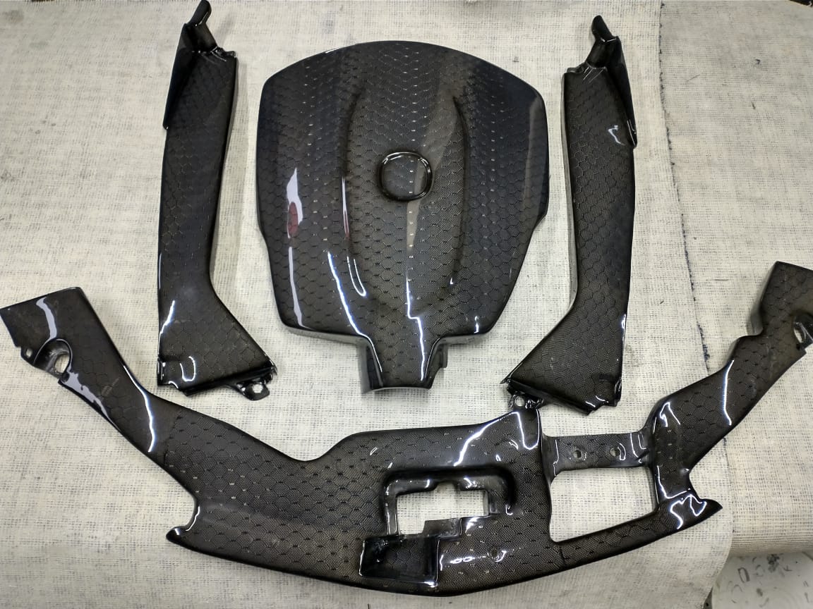 2017-2020 TLX A-Spec Engine bay covers.(6cyl)