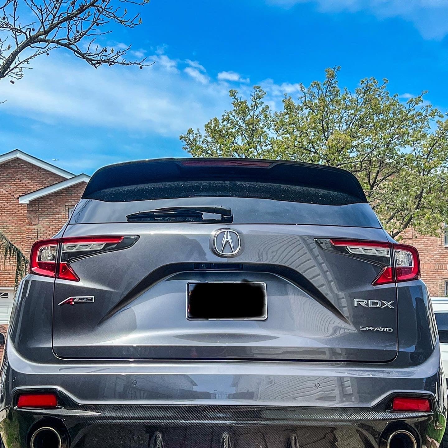 2019 - 2021 RDX Carbon fiber diffuser – Wc_Carbonfiber
