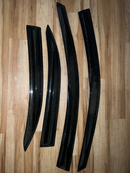 2009-2014 TSX carbon fiber window Visors