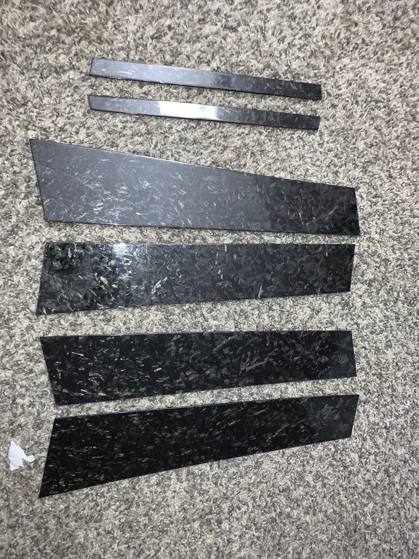 2015-2020 TLX Carbon Fiber Door Pillars Acura