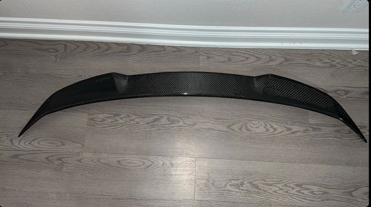 2018-2022 Camry Carbon Fiber Trunk spoiler.