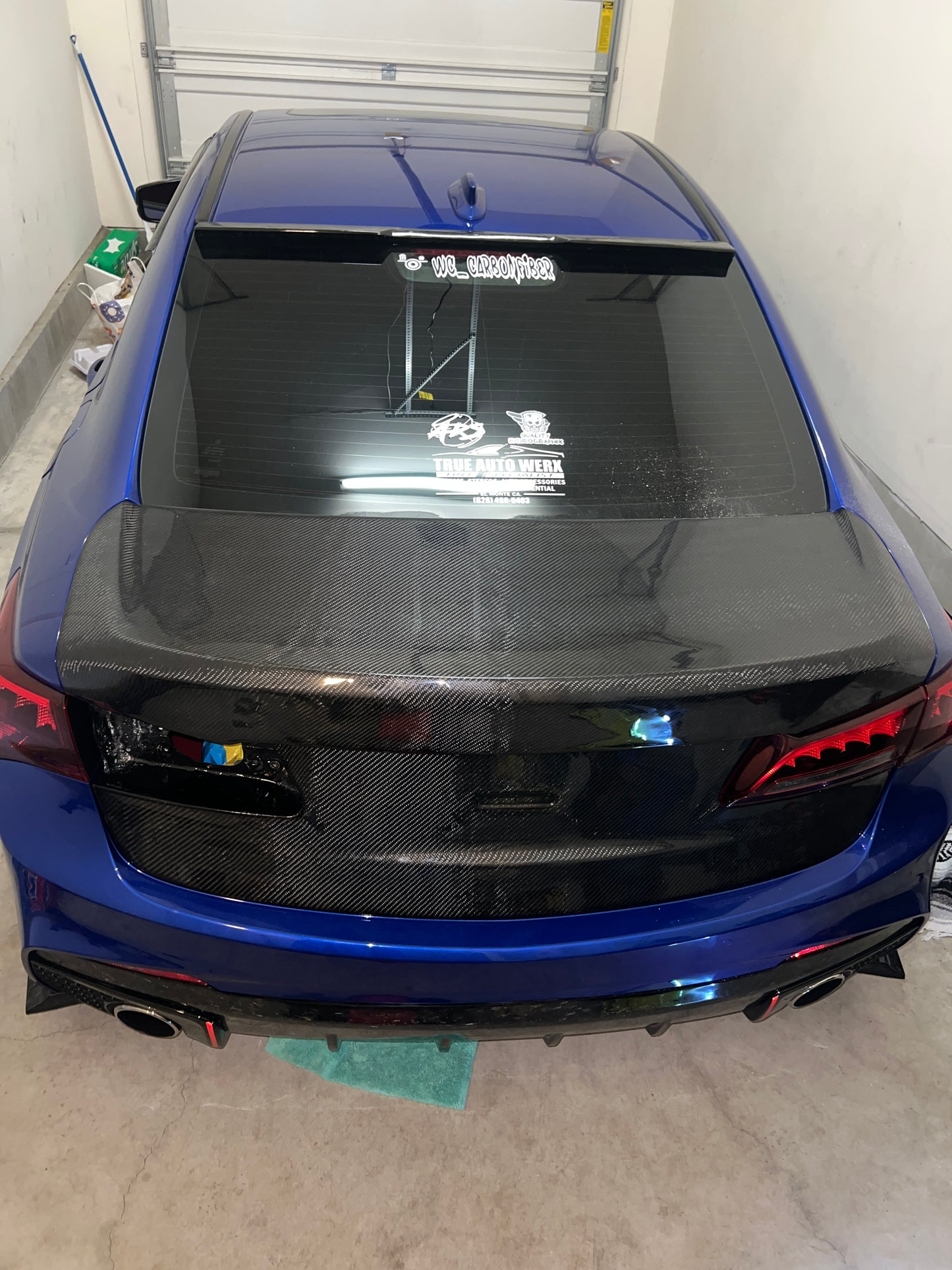 2015-2020 TLX Carbon fiber Trunk