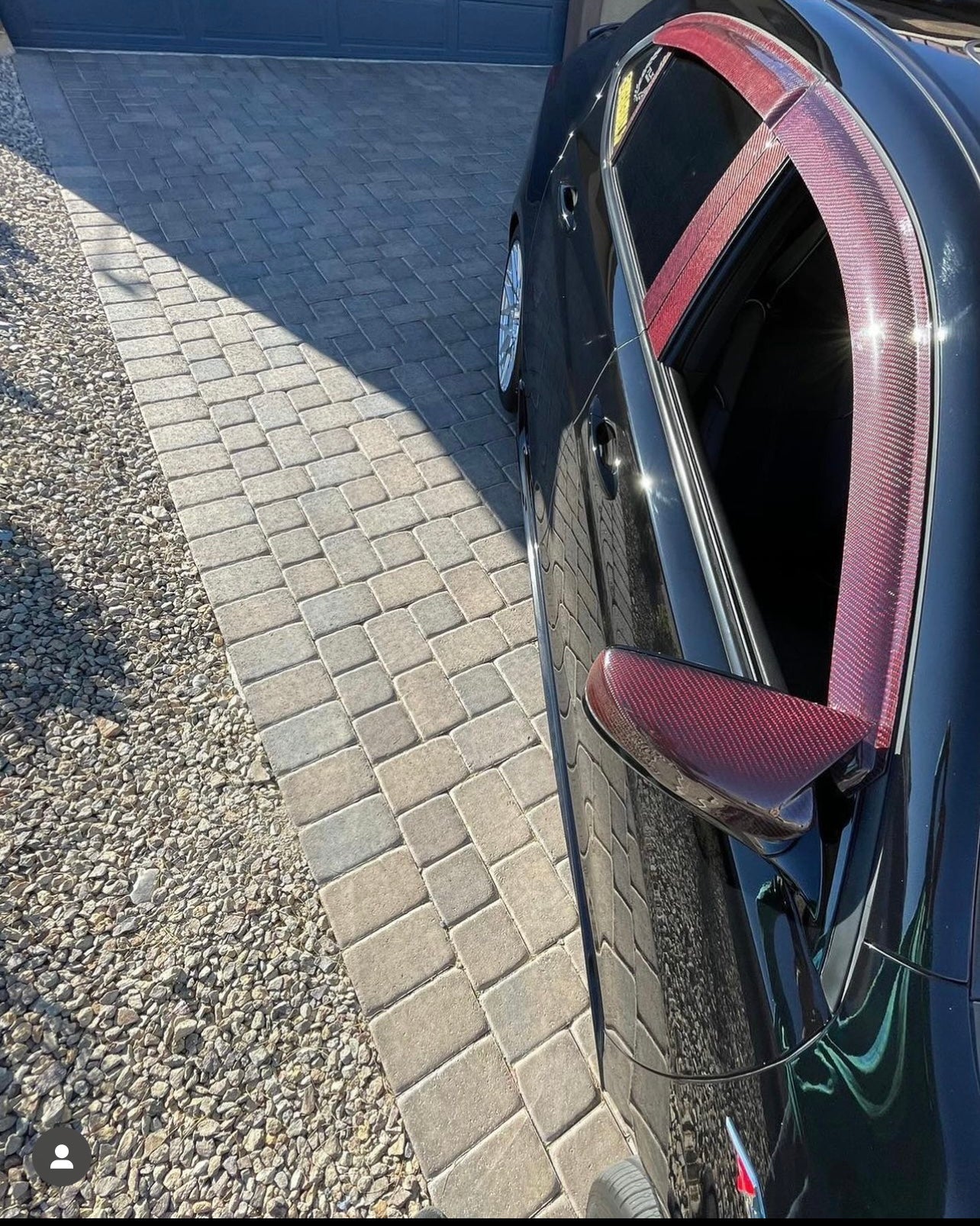 2015-2020 TLX Carbon Fiber Door Pillars Acura