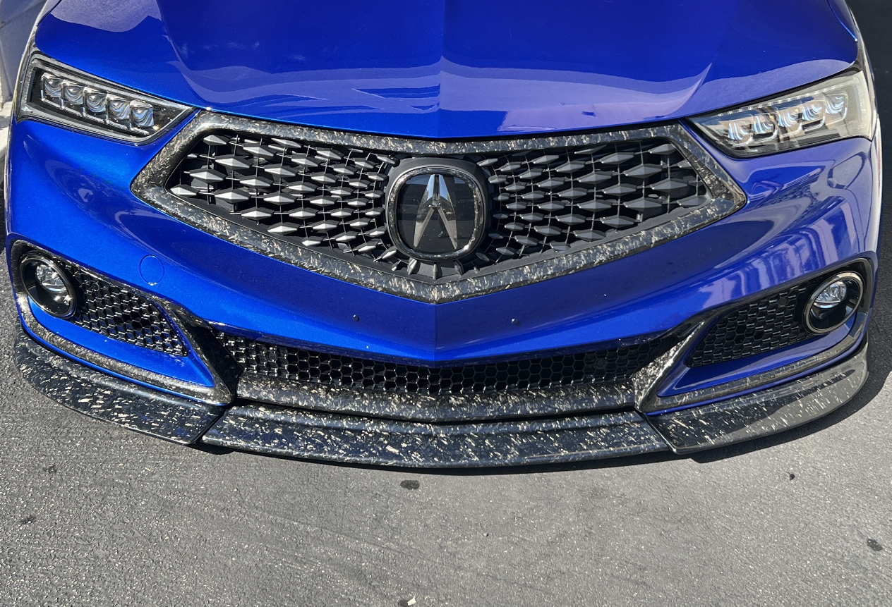 2017-2020 TLX Aspec carbon fiber  Front Lip