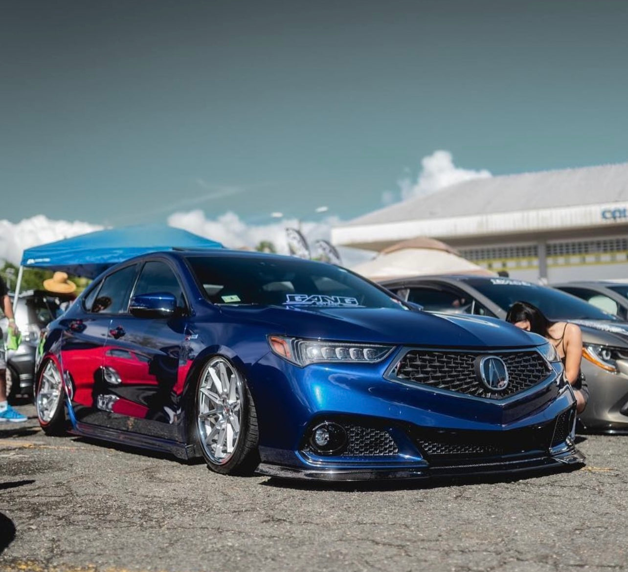 2017-2020 TLX Aspec carbon fiber  Front Lip