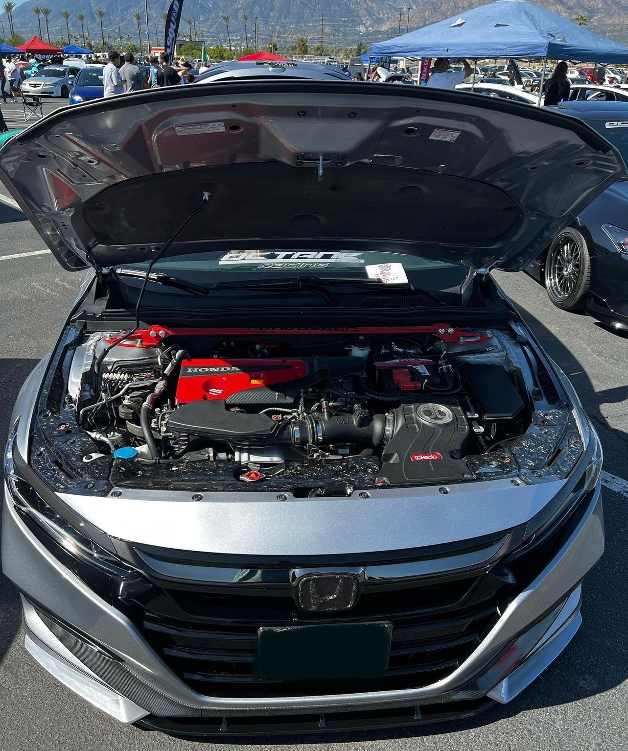 2018-2022  Honda Accord Carbon Fiber Engine bay