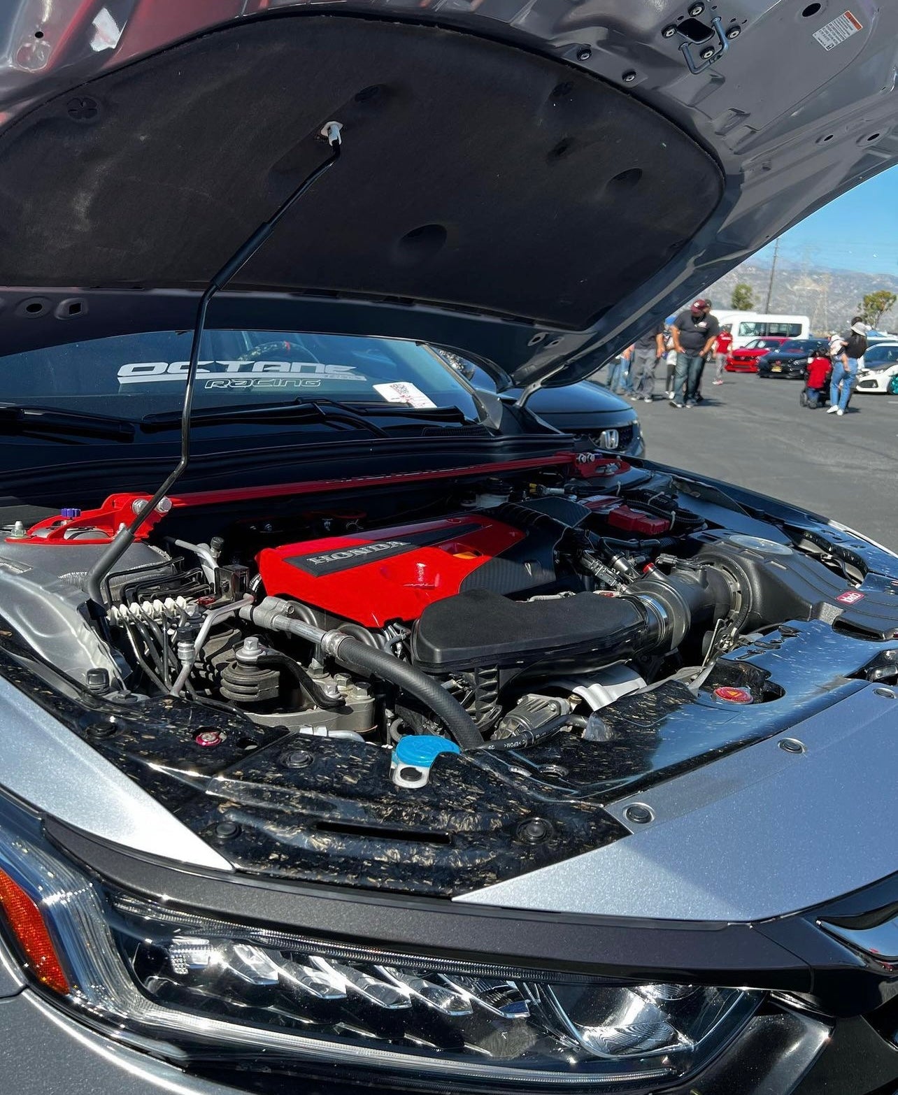 2018-2022  Honda Accord Carbon Fiber Engine bay
