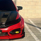 2012-2015 Civic SI coupe Carbon Fiber M style Mirror Caps