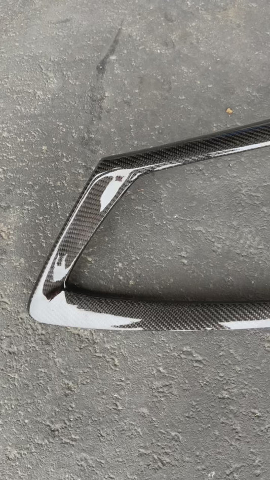 2019-2021 RDX carbon fiber front grill molding