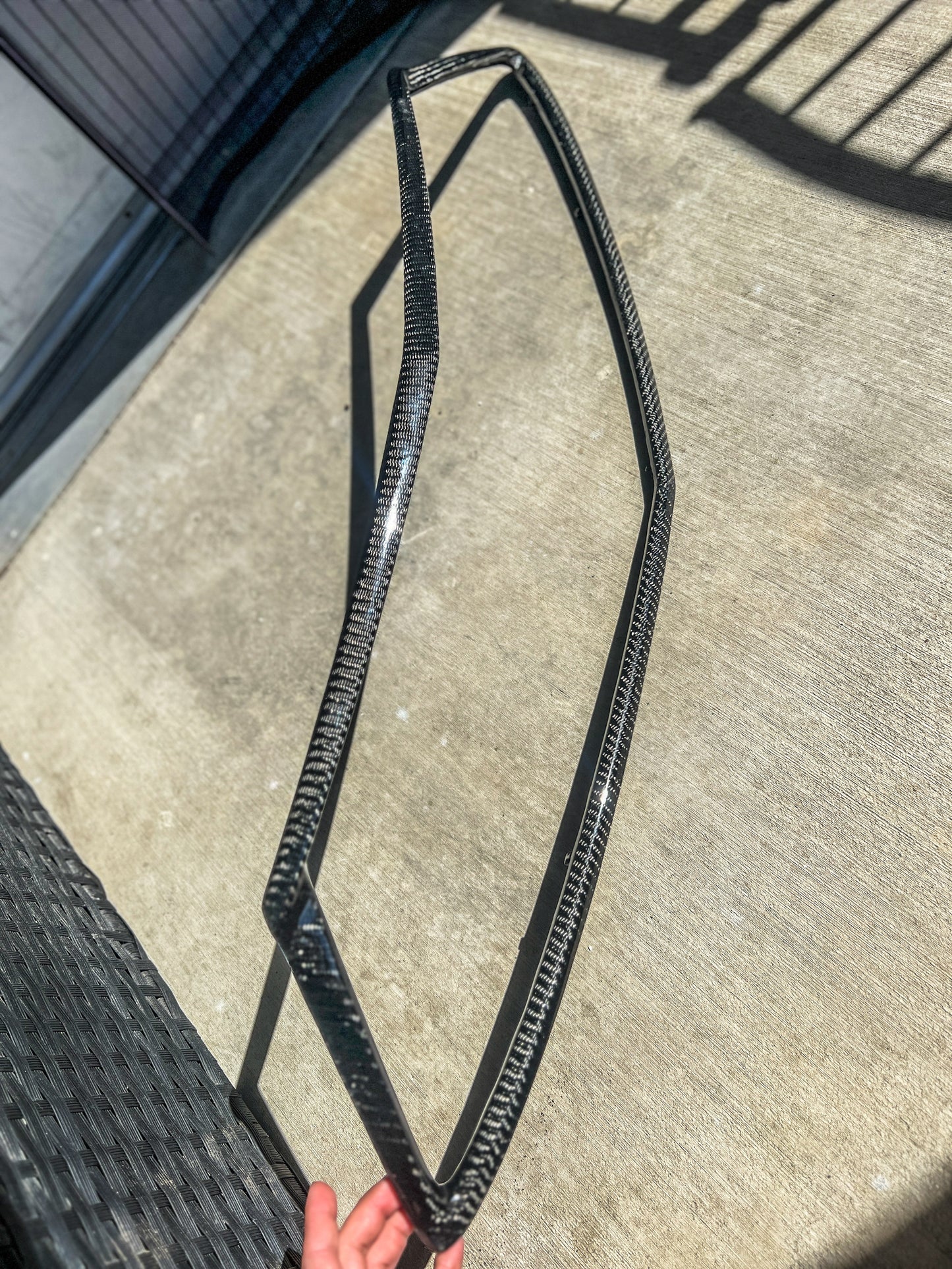 2021+ TLX carbon fiber front grill molding