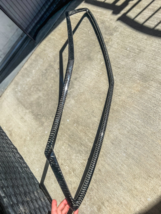 2021+ TLX carbon fiber front grill molding